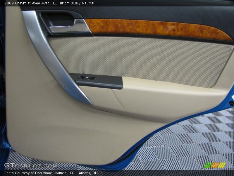 Bright Blue / Neutral 2009 Chevrolet Aveo Aveo5 LS