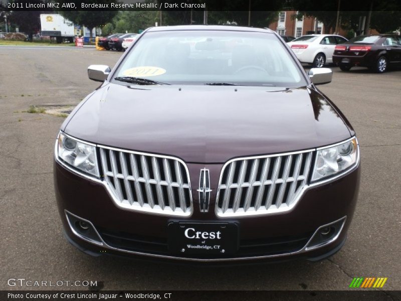 Bordeaux Reserve Metallic / Dark Charcoal 2011 Lincoln MKZ AWD