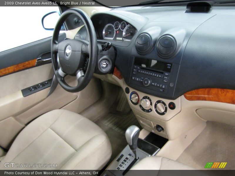 Bright Blue / Neutral 2009 Chevrolet Aveo Aveo5 LS