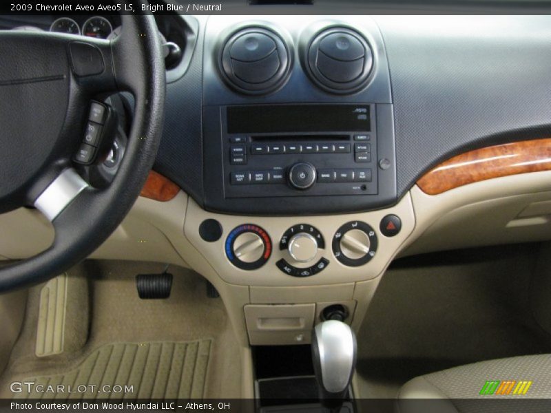 Bright Blue / Neutral 2009 Chevrolet Aveo Aveo5 LS