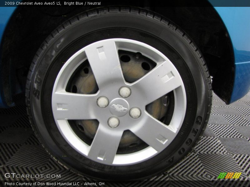 Bright Blue / Neutral 2009 Chevrolet Aveo Aveo5 LS