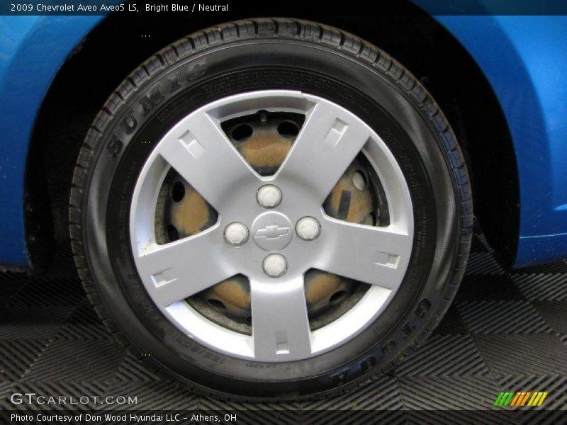 Bright Blue / Neutral 2009 Chevrolet Aveo Aveo5 LS