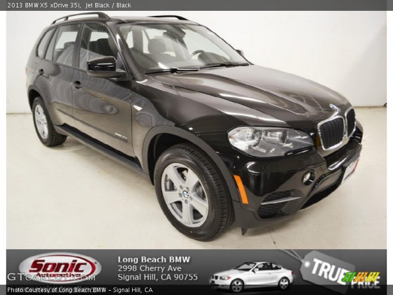 Jet Black / Black 2013 BMW X5 xDrive 35i