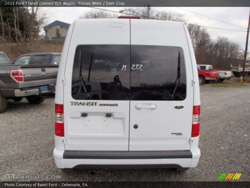 Frozen White / Dark Gray 2013 Ford Transit Connect XLT Wagon