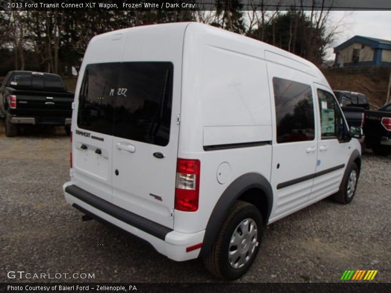 Frozen White / Dark Gray 2013 Ford Transit Connect XLT Wagon