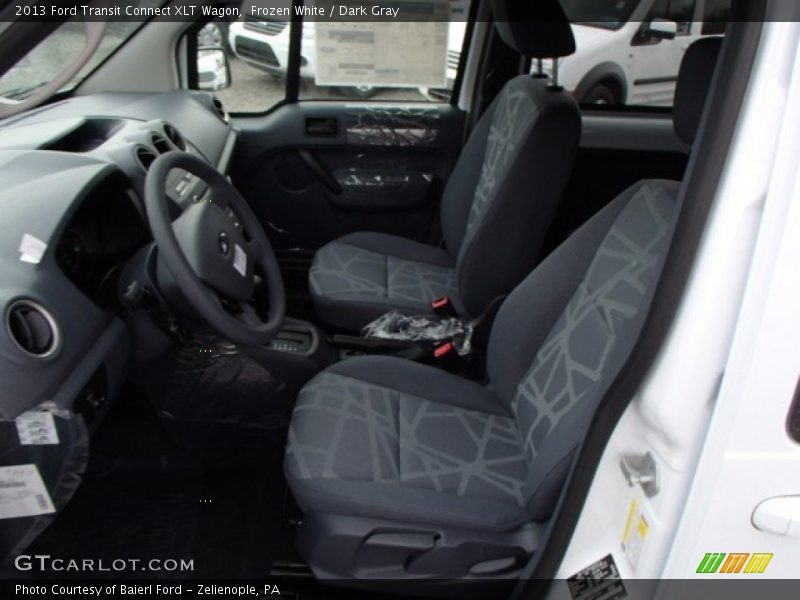  2013 Transit Connect XLT Wagon Dark Gray Interior