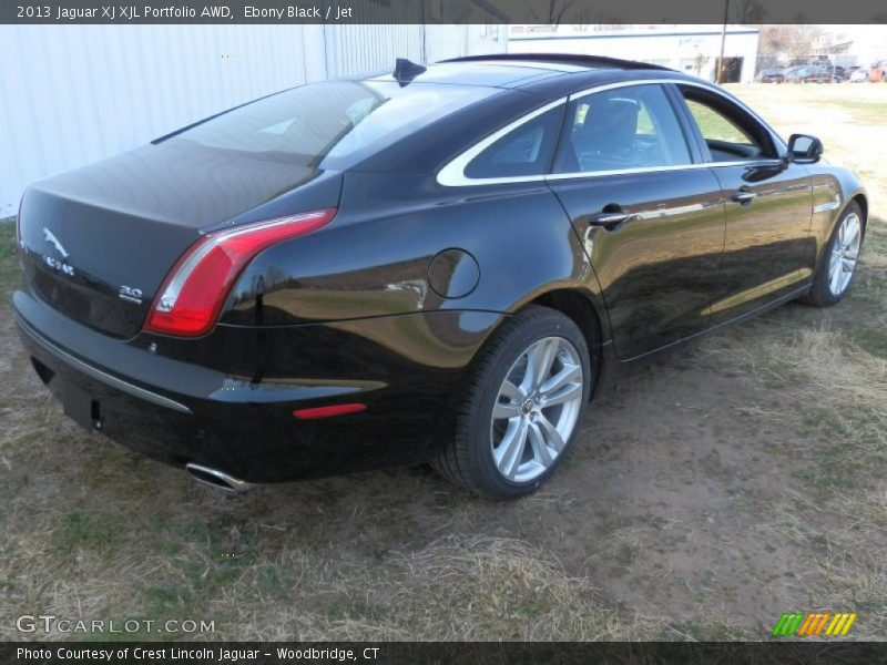 Ebony Black / Jet 2013 Jaguar XJ XJL Portfolio AWD