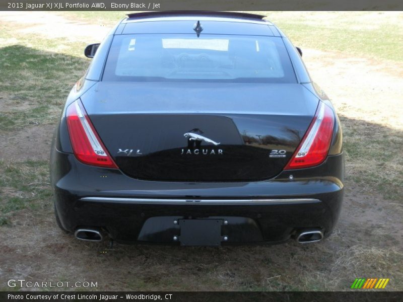 Ebony Black / Jet 2013 Jaguar XJ XJL Portfolio AWD