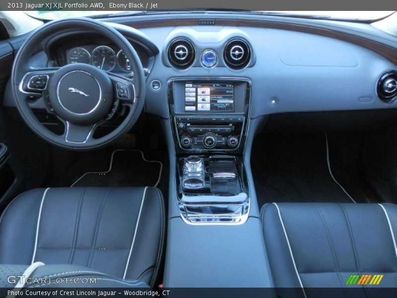  2013 XJ XJL Portfolio AWD Jet Interior