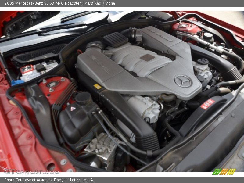  2009 SL 63 AMG Roadster Engine - 6.3 Liter AMG DOHC 32-Valve VVT V8