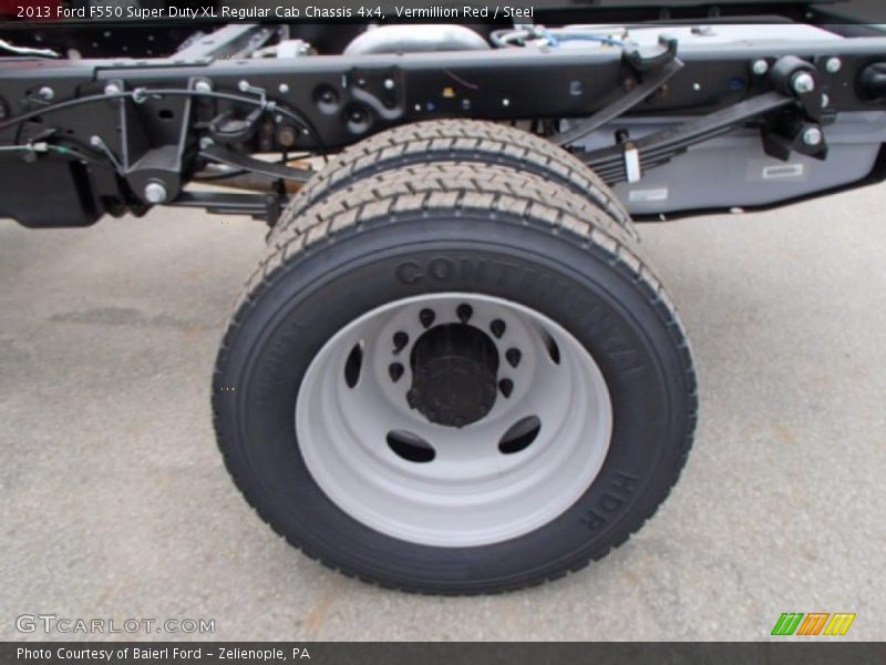  2013 F550 Super Duty XL Regular Cab Chassis 4x4 Wheel