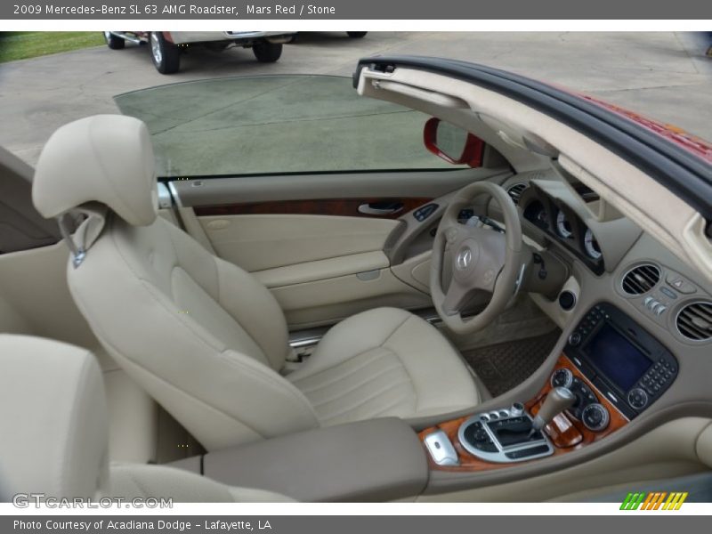  2009 SL 63 AMG Roadster Stone Interior