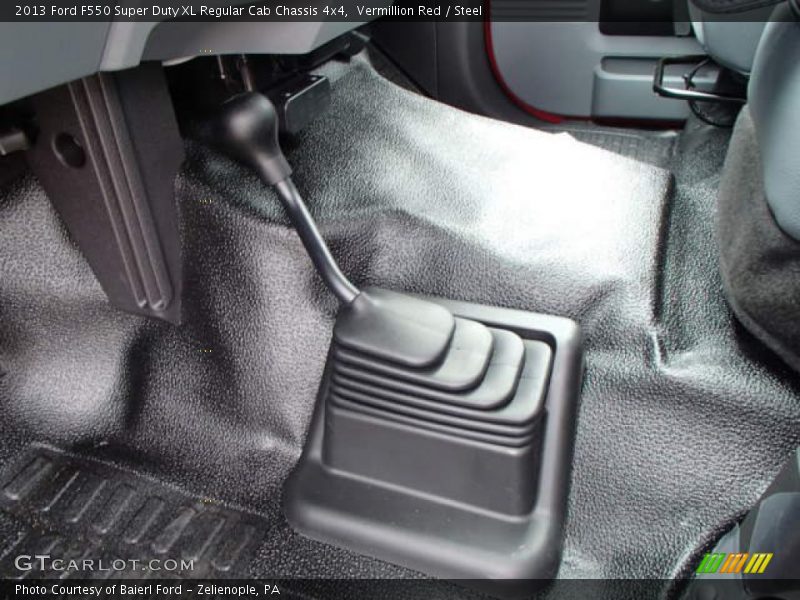 Controls of 2013 F550 Super Duty XL Regular Cab Chassis 4x4