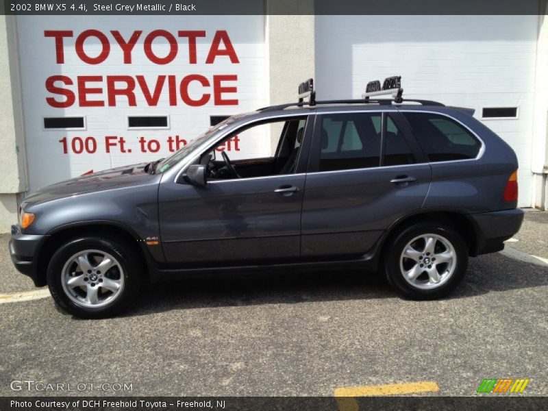 Steel Grey Metallic / Black 2002 BMW X5 4.4i