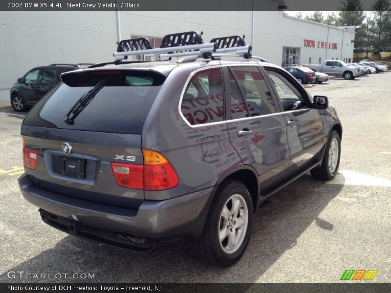 Steel Grey Metallic / Black 2002 BMW X5 4.4i
