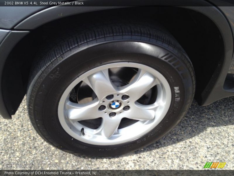 Steel Grey Metallic / Black 2002 BMW X5 4.4i