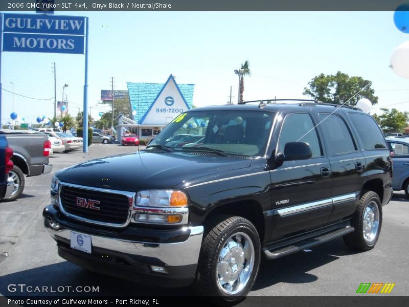 Onyx Black / Neutral/Shale 2006 GMC Yukon SLT 4x4