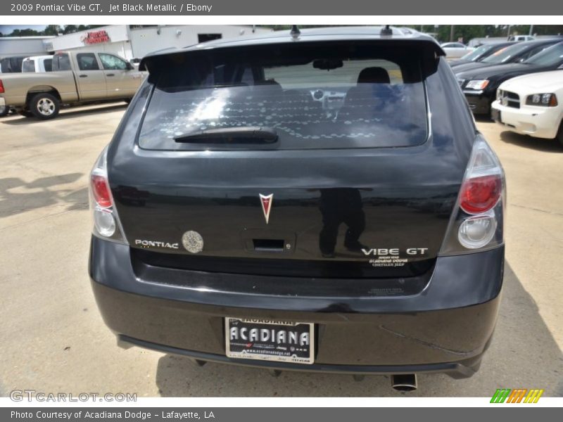 Jet Black Metallic / Ebony 2009 Pontiac Vibe GT