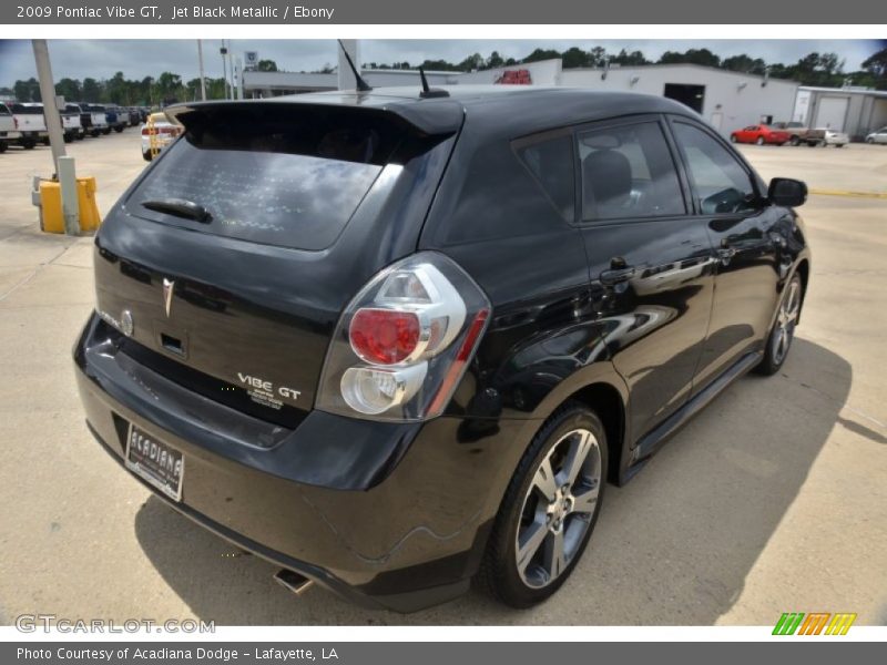 Jet Black Metallic / Ebony 2009 Pontiac Vibe GT