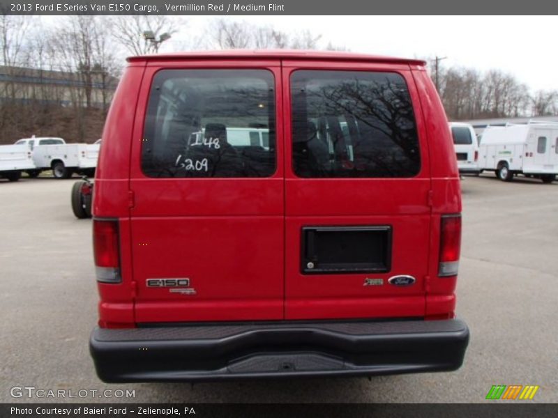 Vermillion Red / Medium Flint 2013 Ford E Series Van E150 Cargo
