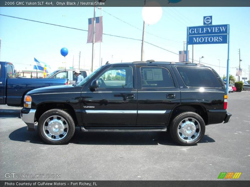 Onyx Black / Neutral/Shale 2006 GMC Yukon SLT 4x4