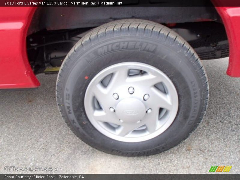 Vermillion Red / Medium Flint 2013 Ford E Series Van E150 Cargo