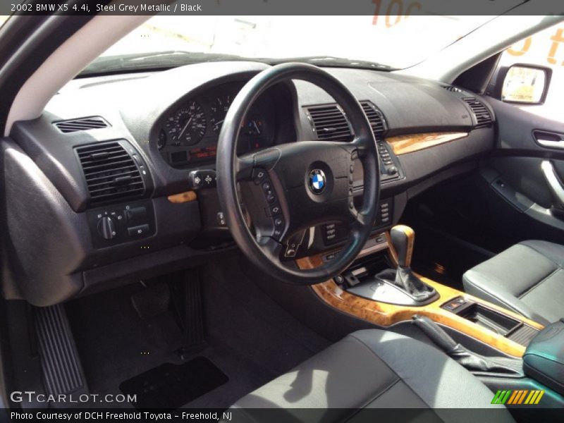 Steel Grey Metallic / Black 2002 BMW X5 4.4i