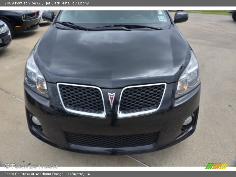 Jet Black Metallic / Ebony 2009 Pontiac Vibe GT