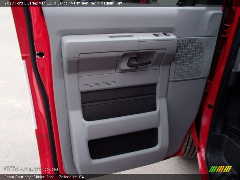Vermillion Red / Medium Flint 2013 Ford E Series Van E150 Cargo