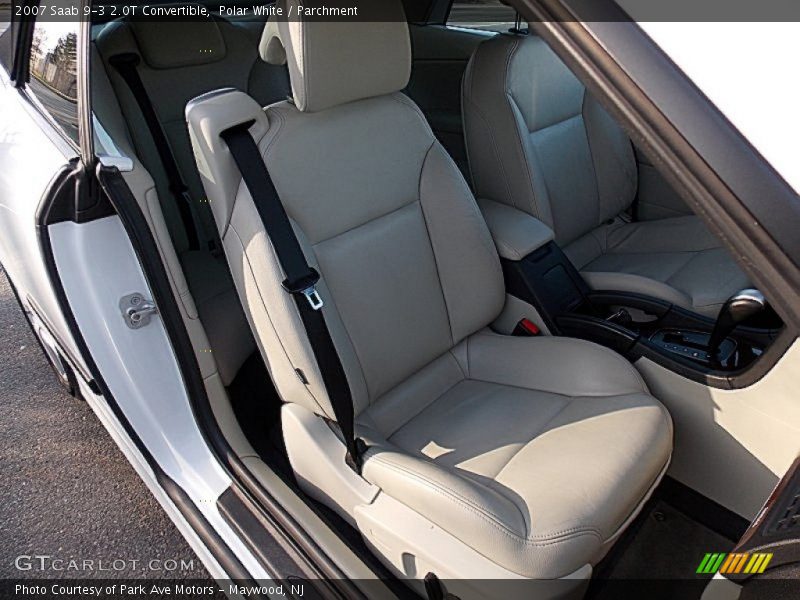 Polar White / Parchment 2007 Saab 9-3 2.0T Convertible