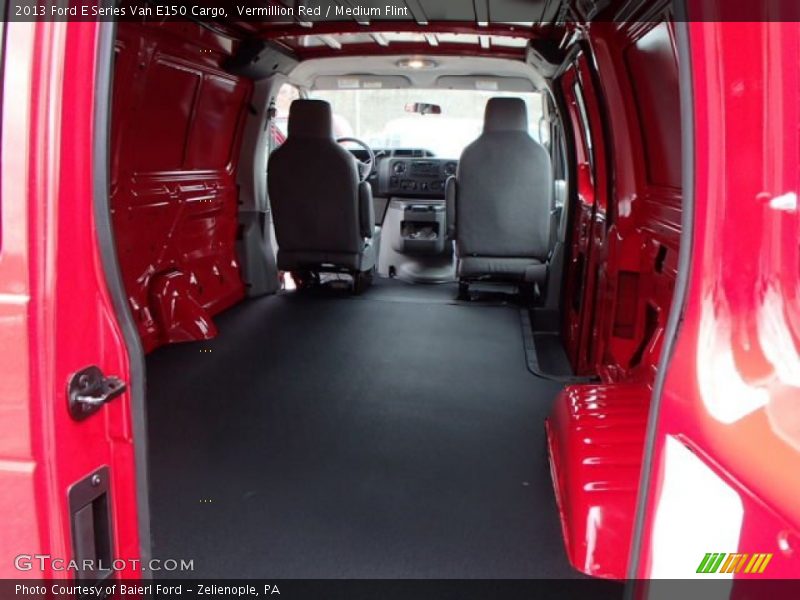 Vermillion Red / Medium Flint 2013 Ford E Series Van E150 Cargo