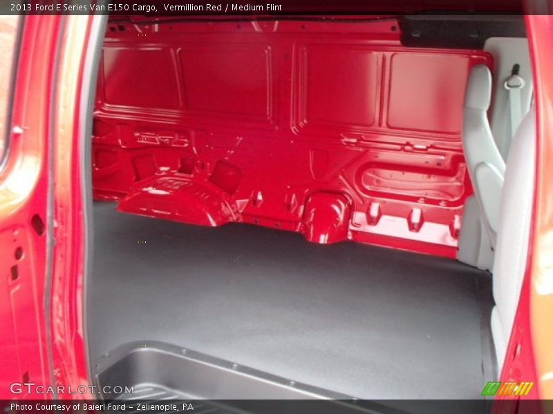 Vermillion Red / Medium Flint 2013 Ford E Series Van E150 Cargo