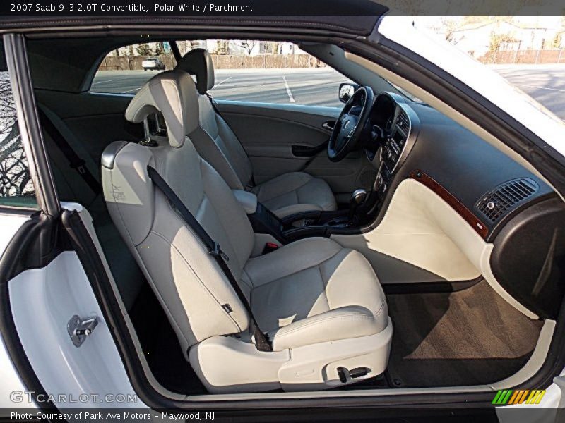 Polar White / Parchment 2007 Saab 9-3 2.0T Convertible