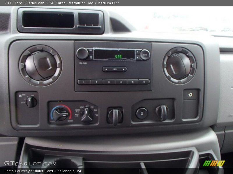 Vermillion Red / Medium Flint 2013 Ford E Series Van E150 Cargo