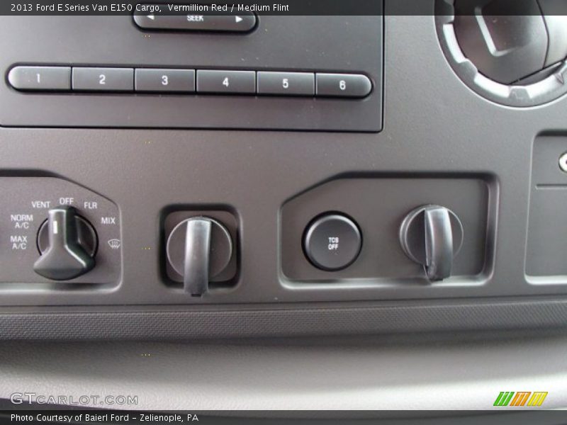 Vermillion Red / Medium Flint 2013 Ford E Series Van E150 Cargo