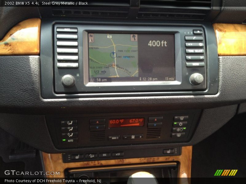 Steel Grey Metallic / Black 2002 BMW X5 4.4i
