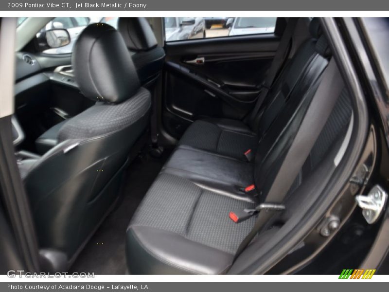Jet Black Metallic / Ebony 2009 Pontiac Vibe GT