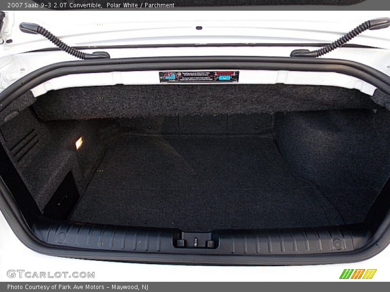 Polar White / Parchment 2007 Saab 9-3 2.0T Convertible