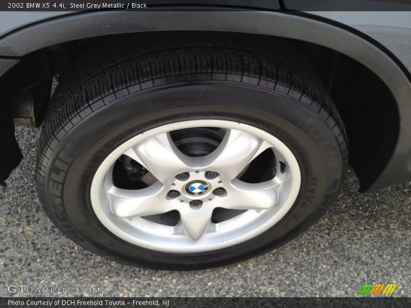 Steel Grey Metallic / Black 2002 BMW X5 4.4i