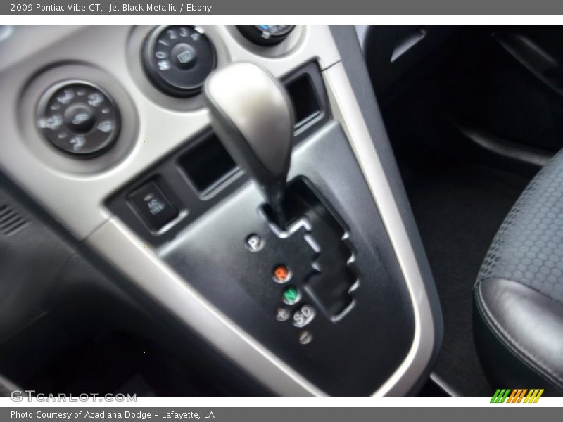 Jet Black Metallic / Ebony 2009 Pontiac Vibe GT