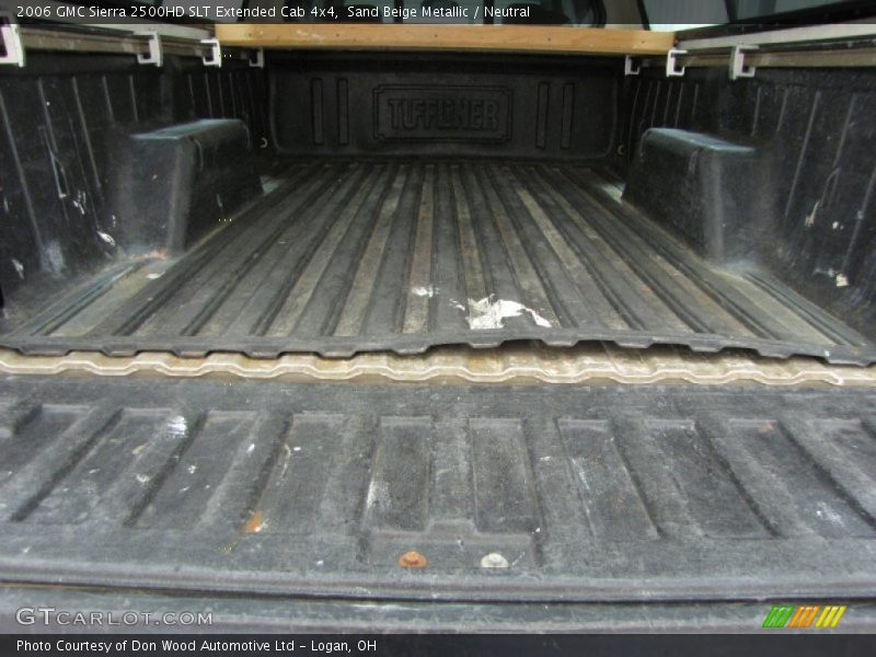 Sand Beige Metallic / Neutral 2006 GMC Sierra 2500HD SLT Extended Cab 4x4