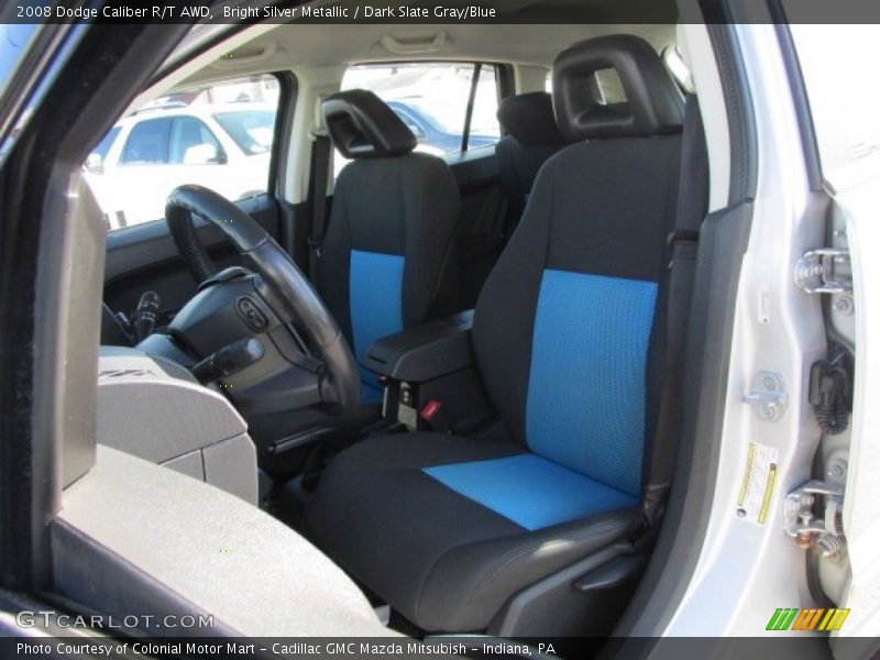  2008 Caliber R/T AWD Dark Slate Gray/Blue Interior