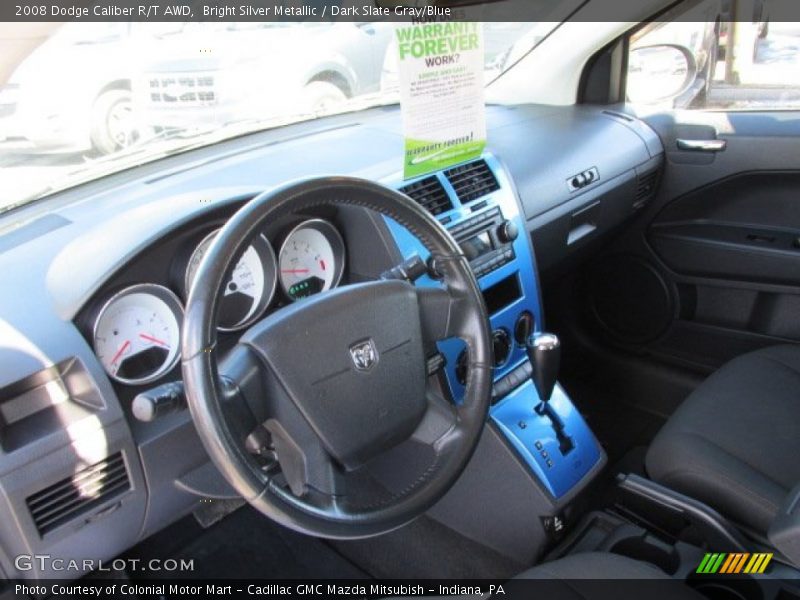 Dashboard of 2008 Caliber R/T AWD