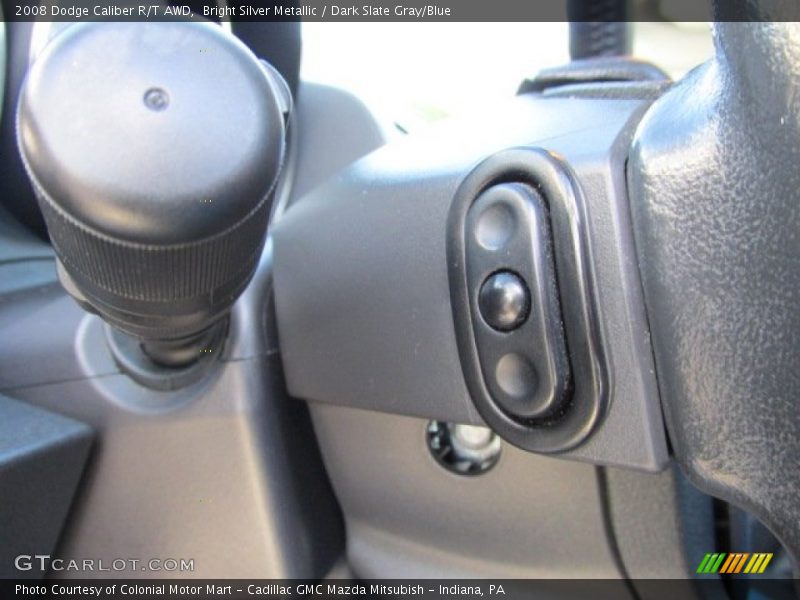 Bright Silver Metallic / Dark Slate Gray/Blue 2008 Dodge Caliber R/T AWD