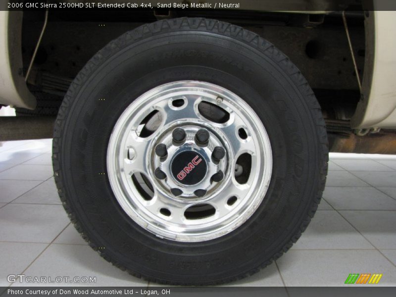 Sand Beige Metallic / Neutral 2006 GMC Sierra 2500HD SLT Extended Cab 4x4