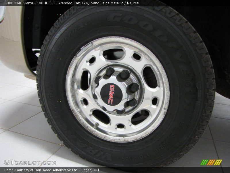 Sand Beige Metallic / Neutral 2006 GMC Sierra 2500HD SLT Extended Cab 4x4