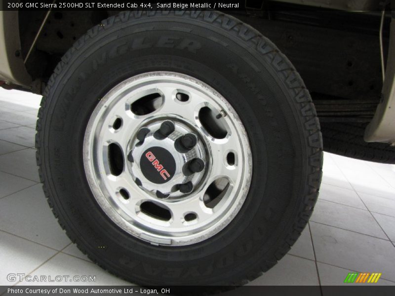 Sand Beige Metallic / Neutral 2006 GMC Sierra 2500HD SLT Extended Cab 4x4