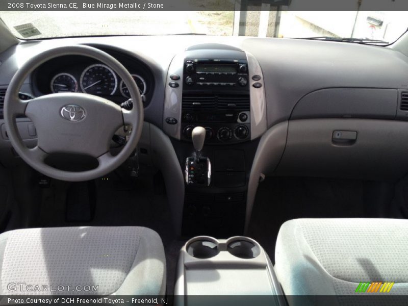 Blue Mirage Metallic / Stone 2008 Toyota Sienna CE