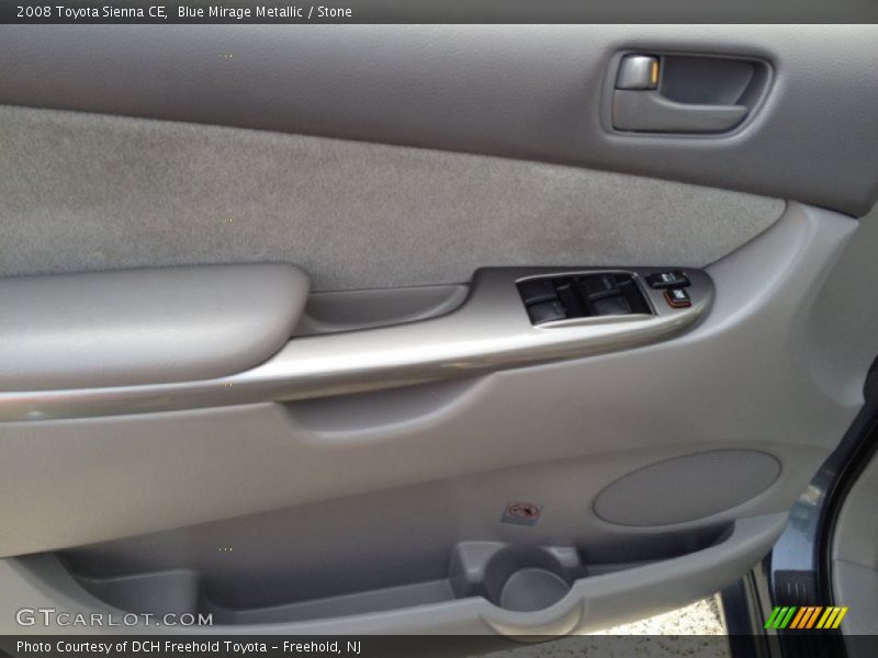 Blue Mirage Metallic / Stone 2008 Toyota Sienna CE