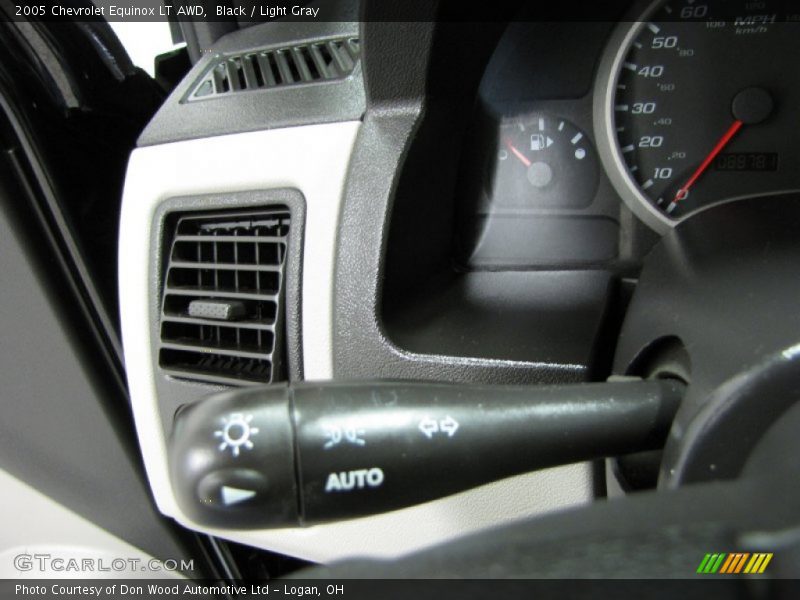 Controls of 2005 Equinox LT AWD